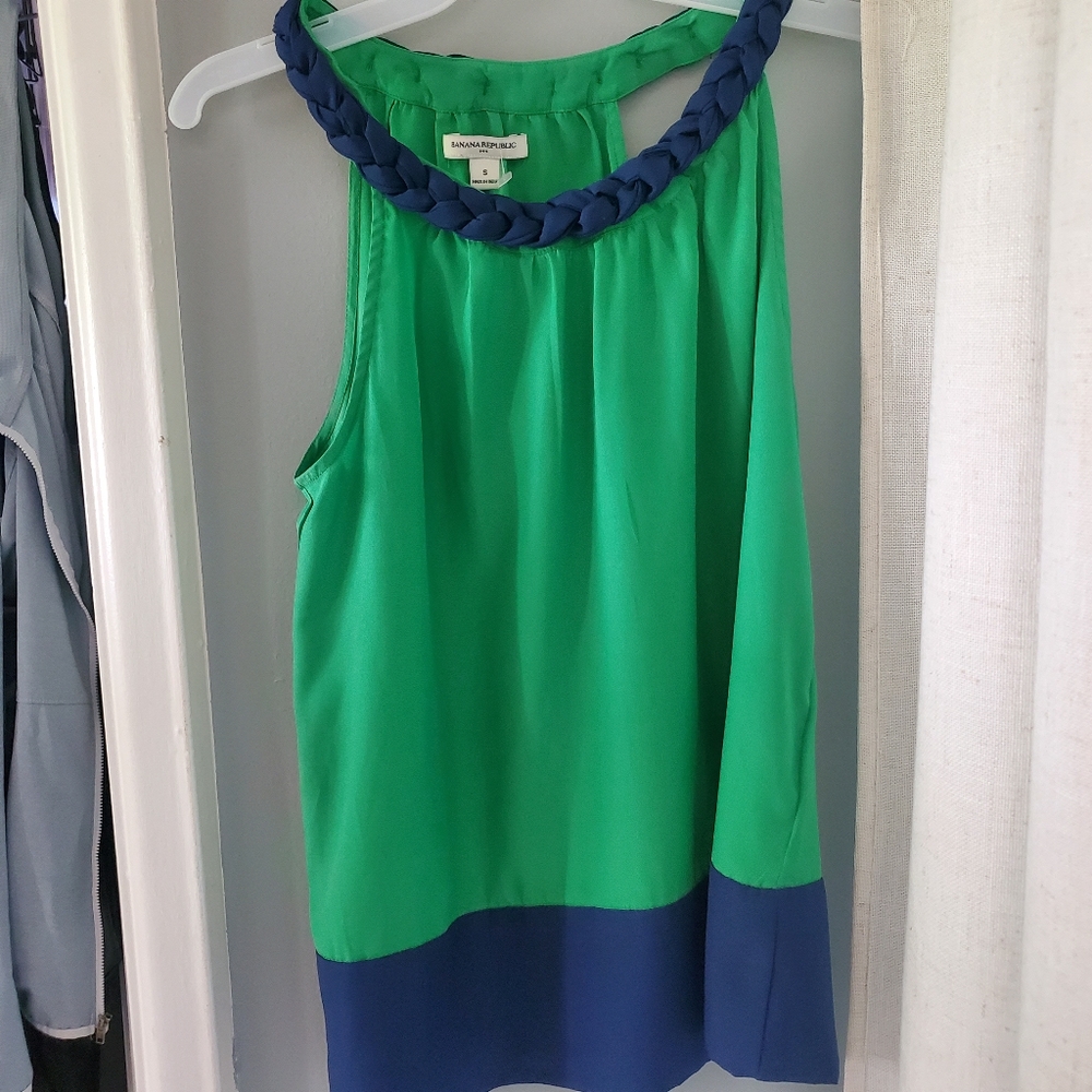 Banana Republic color block tank